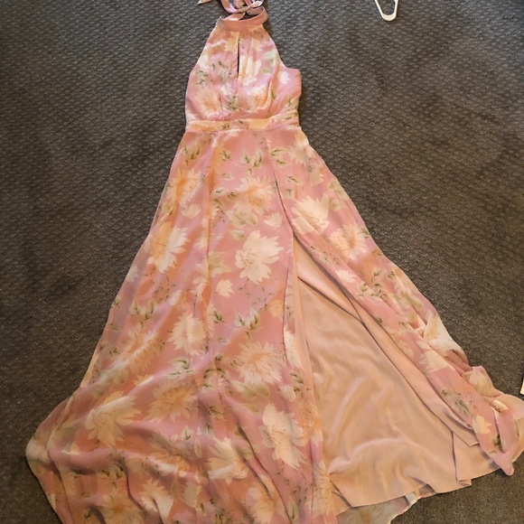 Summer dress, maxi, backless, small - Picture 1 of 2